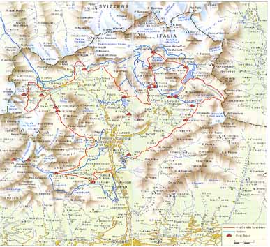 cartina alta via