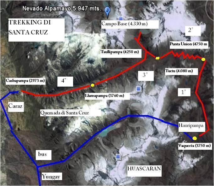 alpamayo itinerario