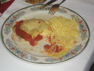 cotaletta e pasta