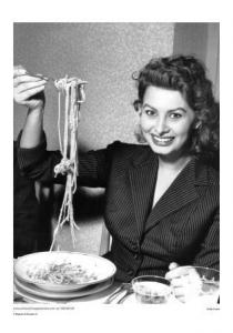 sofialoren e pasta